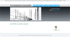 Desktop Screenshot of amministrazionigerometta.com